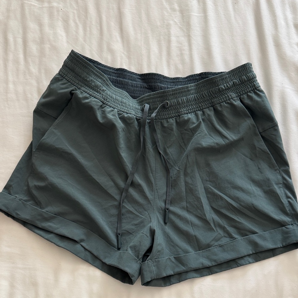 Lululemon Athletica Green Athletic Shorts